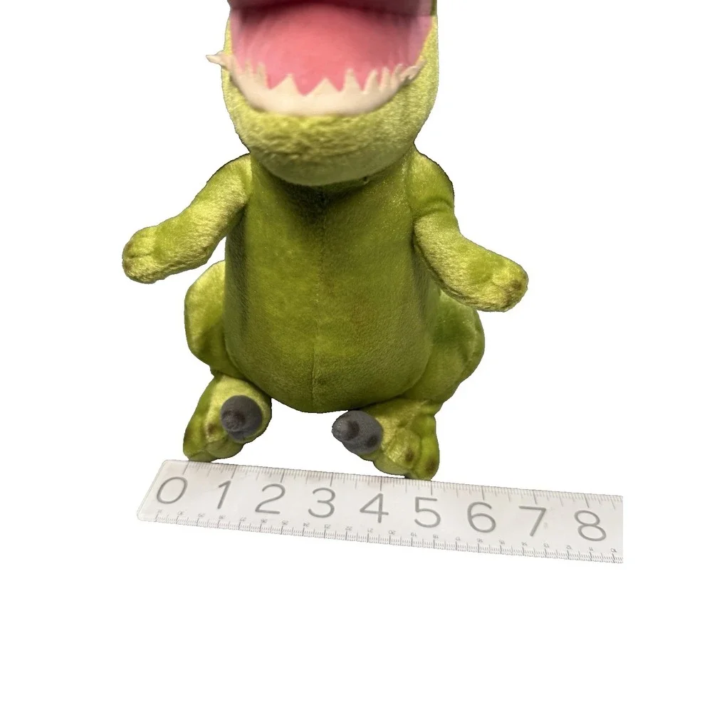 Aurora Dinosaur Plush Green Red T-Rex Stuffed Animal 11